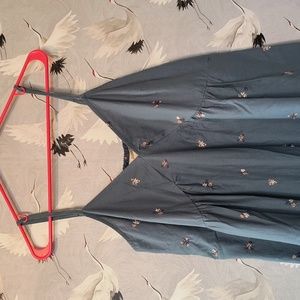 Universal Thread Blue Summer Dress 100% cotton NWT Size M